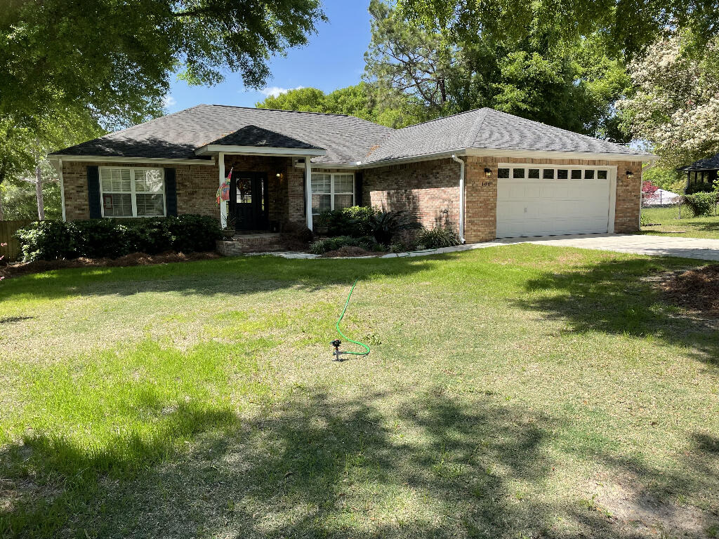 Beautiful completely remodeled all brick home in Crestview complete with inground pool. Quartz counters throughout in Kitchen and Baths, premium wood look tile in living areas, newer carpet in all bedrooms. Bathrooms have gray tile floors, and new vanities with quartz counters. Master is complete with large double vanity, custom storage, custom tile shower, jacuzzi tub and large walk-in closet. Master bedroom is large with built in storage on one wall. Laundry is off the kitchen leading to a two car garage complete with epoxy floor, sink and work bench. Backyard features inground pool, new deck, new patio, shed, fire pit, and RV parking is found behind the newly fenced yard. Call or email today!! House available for showings 4/19/2022.