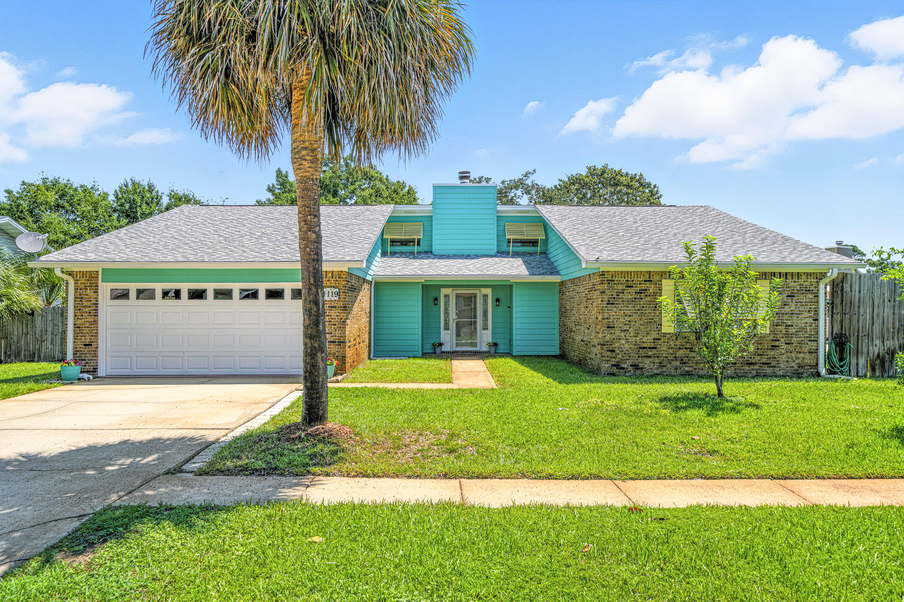 Discover this rare find in the heart of Destin! Tucked away on a quiet cul-de-sac, this 3-bedroom, 2-bath home offers 2,077 sq ft of living space & an unbeatable location close to everything. Built for both comfort & convenience, it features gated BOAT & RV parking with hookups, a whole-home generator with a designated propane tank and two exterior shops--ideal for hobbies, storage, or extra workspace. Enjoy Florida living at its best with a sparkling pool, citrus and fruit trees, an 8 ft fully fenced backyard, plus a Gazebo for entertaining. Inside, you'll find a functional layout with timeless character, Freshly painted and ready to make your own. Built in 1981 and lovingly maintained, this property combines central Destin living with privacy and practicality--truly a home that has it all