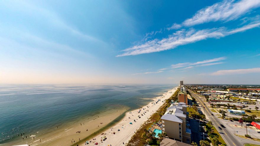 If spectacular views from your beach condo are a MUST HAVE, then this rare to the market Unit at Tidewater Beach Resort is a MUST SEE!! Unit1500 is a west side corner end NEVER BEEN RENTED 2 bedroom/2 bath ''E'' Plan 1182 sf unit featuring open living floor plan with direct views of the Gulf,bay and coastline where you will have access to INCREDIBLE sunsets, granite countertops in the kitchen, seaside decor and much more! Also, this unitcomes with 2 outdoor storage cages to store all of your personal items! Tidewater Beach is a premier resort on the Emerald Coast with the best amenitieson the beach, has close proximity to Pier Park as well as the airport and is an excellent rental investment. Don't miss the opportunity to HAVE it all!