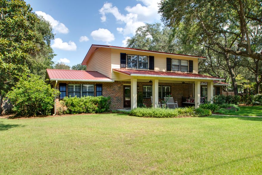 Beautiful Family Pool Home sits on a .59 acre lot is complete with Two Master Bedrooms making a total of five with three and a half Baths. Perfectly located close to Eglin Air Force Base and one block from the park and boat launch. Privacy and Established Neighborhood; there is nothing this Home doesn't have. Renovated Kitchen with Gas Stove Top and Granite. Gas Fireplace, Hardwood Floors and Tile. Circle Drive Way, Attached Garage and Detached Garage with Workshop Space is perfect for any Hobbyist. With Pool/Spa and Gorgeous Fenced Yard this home is a must see.