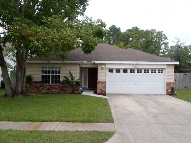 This very nice and charming 3 bedroom, 2 bath house is set on a large corner lot in the Forest Oaks subdivision. It features wood laminate flooring throughout house, aside from bedrooms, which are carpeted. It is centrally located between Eglin AFB and Hurlburt AFB. It also features a screened in porch for you to enjoy relaxing outdoors and a separate fenced area for pets when entertaining. Will accept any size pet. Call today for an appointment to see. Available to move in on June 10, 2016.