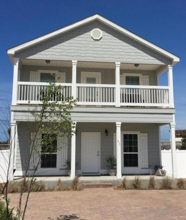 Walking distance to the beach, adjacent to Lake Powell, and just a short bike ride away from 30A and the shopping and dining of Rosemary, Seacrest, and Alys Beach! Spend the day soaking in the Florida sunshine while enjoying boating, fishing, paddle boarding, and more. The Darby is a 3 bedroom 2.5 bath two story floor plan with a beautiful full 2nd floor balcony. This home will feature granite countertops throughout the home, hardwood flooring on the first floor & stairs, select stainless steel GE appliances, and much more.
