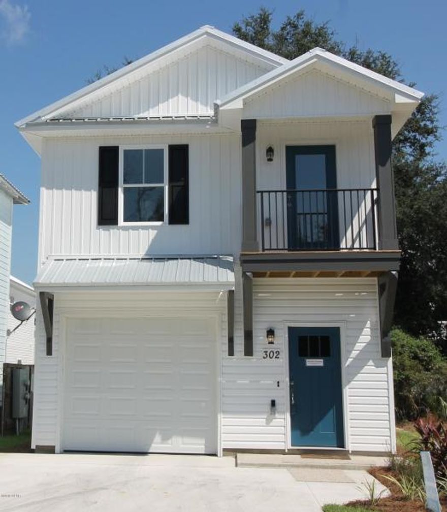 House payments less than Rent! These Beautiful New homes in a new community close to Tyndall Air Force Base. This home is built with energy savings in mind. Metal Roofs, Custom cabinets, Quartz counter tops, tile, carpet in upstairs. This is one you don't want to miss. Community offers parks, paved streets, and Lawn care is covered in your HOA Fees. Perfect Location and the price is right Mtg Payment in Most cases is less then renting.