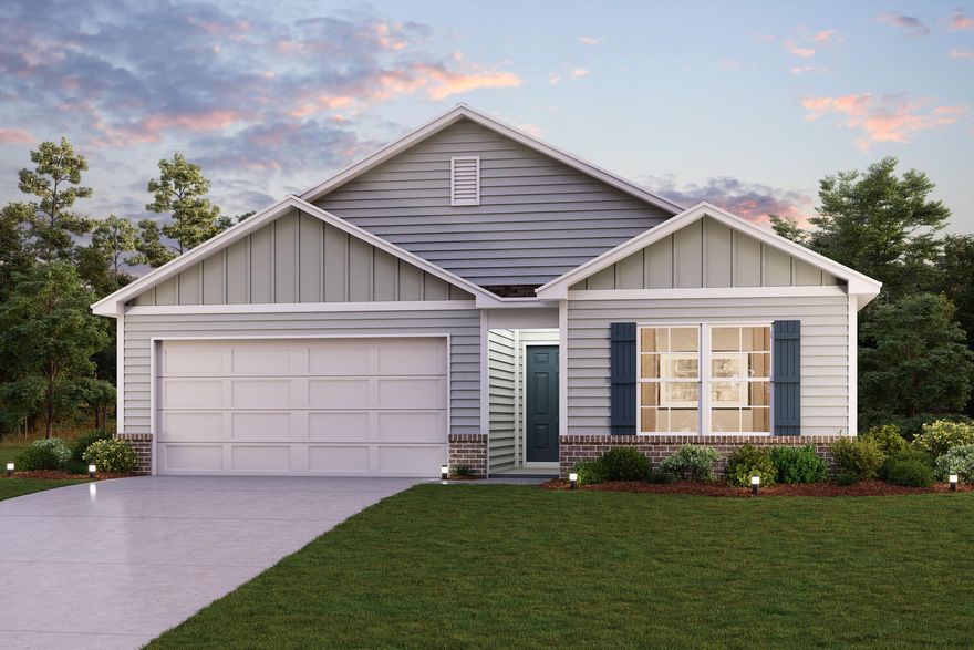 Welcome home to this NEW Single-Story Home in the Juiper Trace Community! The desirable Claremont Plan boasts an open design encompassing the Living, Dining, and Kitchen spaces. The Kitchen features gorgeous cabinets, granite countertops, and Stainless-Steel Appliances (including Range with a Microwave hood and Dishwasher). The primary suite has a private bath, dual vanity sinks, and a walk-in closet. This home also includes 2 more bedrooms and a full secondary bathroom.