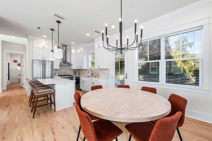 BEST DEAL IN THE HEART OF 30A - SEAGROVE!  Brand-new construction single family home, FULLY FURNISHED with over $90,000 in furnishings, window treatments, electronics. TURN KEY, over 3100 square feet nestled in the heart of 30A - Seagrove Beach - close to public beach accesses & shores of the renowned 30A beaches. 5 bedrooms/6 full bathrooms/1 half bath + 2 Media Rooms + 231 sq feet of outdoor spaces, this home has seamlessly blended coastal architecture with detailed millwork and high-end finishes that is a testament to coastal craftsmanship. Prime location off 30A & very close to multiple beach accesses, 5 min drive from convenience of Publix WaterColor & 30 min from airport, convenience+luxury in this well-designed new home. Plus a highly sought-after Seagrove Beach location.