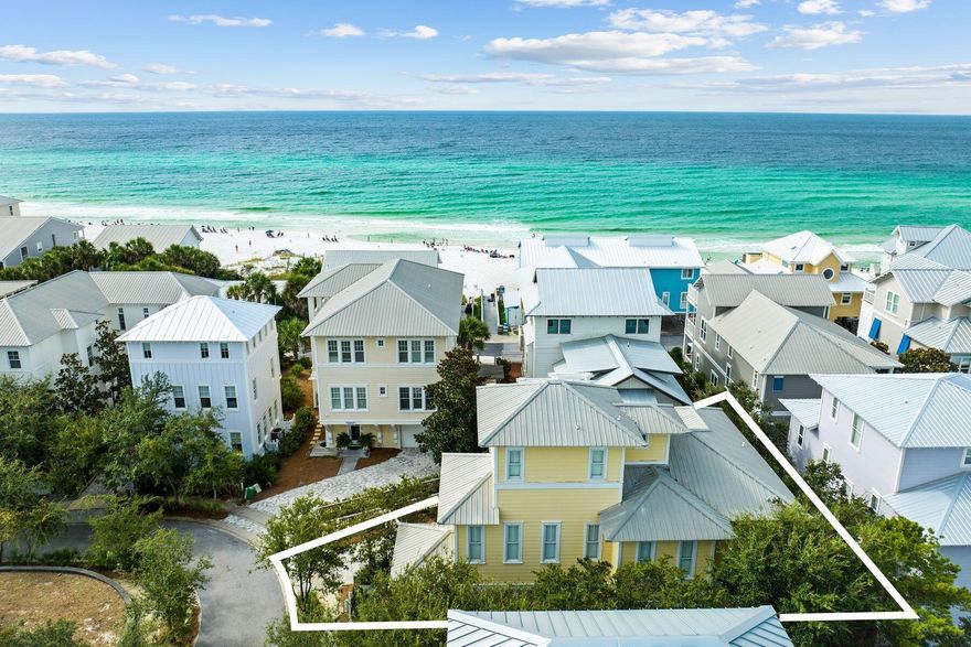 Discover the perfect blend of luxury and coastal charm at 48 Chelsea Loop, a fully renovated and exquisitely refurnished home in the picturesque Seagrove Beach, Florida. This stunning residence offers four bedrooms and three-and-one-half bathrooms within a spacious 2,416 square feet, designed to embrace the serene beauty of its Gulf Coast setting.Situated just three tiers from the Gulf of Mexico and adjacent to the community beach pathway leading to a convenient beach access, this home provides breathtaking views of the sparkling Gulf waters. The thoughtfully designed layout features three bedrooms on the first floor, including a private primary suite with an en suite bathroom, a fun bunk room ideal for kids, and an additional guest room. The second level is dedicated to open-concept living, where you'll find a brand-new kitchen equipped with modern countertops and stainless steel appliances, seamlessly integrated with the living room. A large built-in dining table invites the whole group to gather for meals, while a spacious balcony extends from the living area, complete with ample seating and Gulf views. For added convenience, a half bath is also located on this level. The second-level primary bedroom boasts an en suite bathroom and a private balcony, perfect for a tranquil retreat.

Ascend to the third level to discover an entertainment oasis. The loft area features a second living space with a sleeper sofa, a wet bar and arcade games, making it an ideal spot for relaxation and fun. Step out onto another expansive balcony, where you can enjoy stunning views of the Gulf of Mexico and the gentle sea breeze.

Located in the desirable community of Summer's Edge, residents benefit from a convenient beach access and two community pools. Additionally, Summer's Edge is a short walk from the newly developed Greenway Station, offering a variety of local eateries, shopping, YOLO bike and paddleboard rentals, and access to the scenic Point Washington State Forest trails. For extra accommodation needs, The Lodge 30A boutique hotel is conveniently nearby.