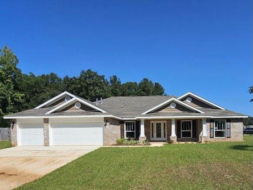 *Complete & Move In Ready * Corner Lot - 1/3 Acre * 2x6 Exterior Wall Construction *This Split Bedroom Plan features: 4 Bedrooms, 3 Full Baths, 3 CAR GARAGE,  Family Room, Dining Room, Breakfast Nook & Bonus Room * 10 Ft Ceilings in Foyer, Family, Dining, Kitchen, Breakfast & Bonus Rm * Click n Lock Laminate Wood Plank in All Living Areas * Tile Flooring  & Granite Countertops in All Baths * Kitchen features: Granite Countertops, Large Island & Stainless Steel Appliances, & Large Walk in Pantry* Main Bath: Signature Zero Entry All Tile Walk in Shower, w/ 2 Shower Heads, Separate Soaking Tub, Double Vanity & 2 large Walk-in Closet * Ceiling Fans in Main Living area & All Bedrooms * Covered Rear Lanai *  Irrigation System  * Builder Warranty & Structural Warranty'