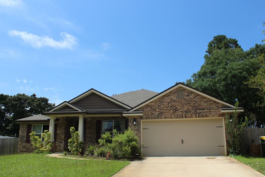 Location, Location, Location!! This 4 bedroom and 3 full bath home has 2461 sq ft and is located in East Fort Walton Beach only minutes to the beaches and restaurants! This home was built in yr 2018 and features a 30 year dimensional shingled roof! Enter the home through the lead glass front doors and notice the large foyer and dining room! The dining room has large picturesque windows and trayed ceilings. The home features and open and split floor plan! The kitchen opens to the dining room and features custom cabinetry with crown, stainless appliances, granite countertops, a raised bar that seats 4-5, and pendant lighting! The main bedroom has a large ensuite bathroom with a double vanity, soaking tub, walk in shower and water closet!