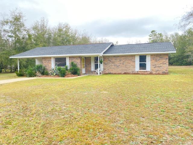 ALL OFFERS NEED TO BE SUBMITTED TO ME BY 12PM TODAY, MARCH 21ST. Don't miss out on this adorable home located just minutes from downtown DeFuniak. The home is listed as a 3 bedroom/2 bath but does have a bonus room that can be used as a playroom, office, family room or extra bedroom. The home is situated on almost an acre. A new roof was installed in 2020 and brand new kitchen floor.**Please note, the Property Appraisers website does have it listed as 1284 sq. ft. but that does not include the bonus room**