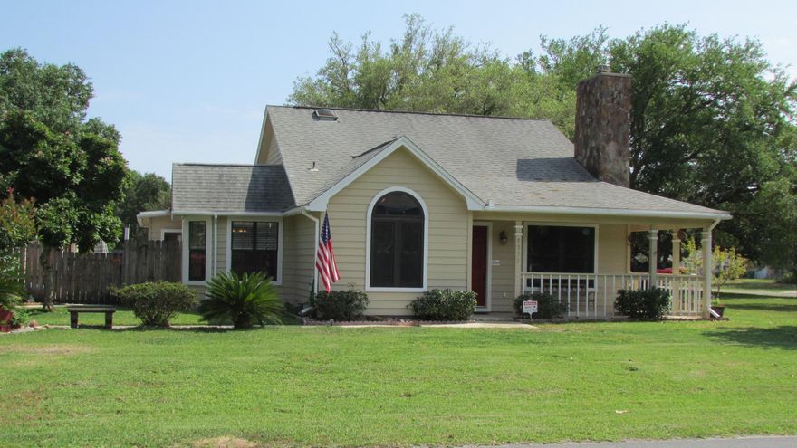 Paradise living at its best. This open floor home has a little bit of something special for everyone! Relax around the above ground salt-water pool and deck or on the wrap-a-round front porch. Kids and pets will love the large yard, and tree house to play in. You will appreciate the 16 x 18 ft. metal storage building and the 22 x 26 ft heated and cooled Garage for all your projects. You will be grateful for large kitchen, two breakfast bars, two living areas, and indoor laundry. No wasted space and plenty of storage with two hall closets, spacious bedroom closets and large bathroom vanities. Add it to your list and schedule your showing today.