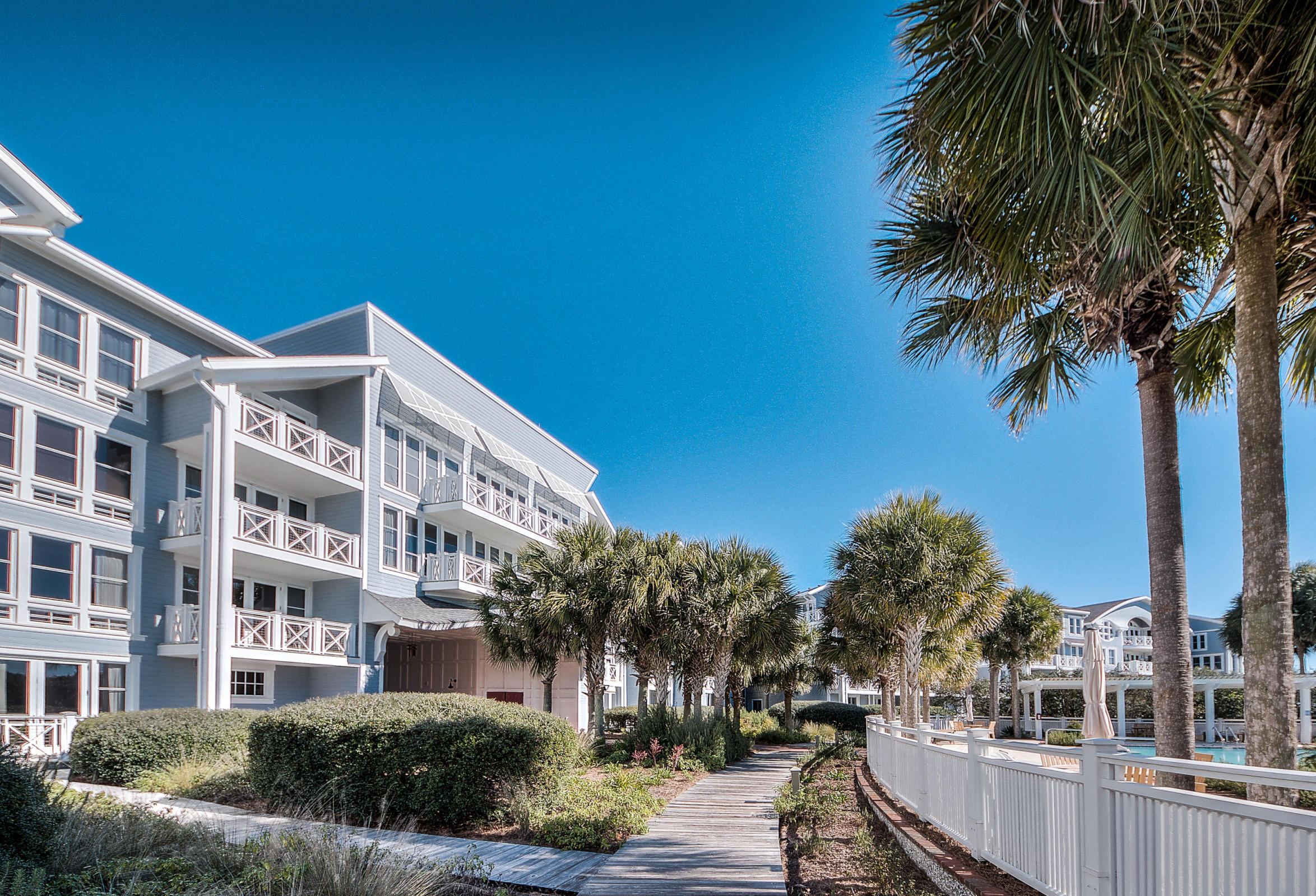 Lowest Priced condo at Watersound Crossings! This beautiful, two-story condo is perfectly located, allowing for amazing sunrise and sunset viewing over the Gulf from all areas of the home. Having 3 bedrooms, 4 bathrooms, plus a private garage, this unit totals an astounding 2,411 square feet! This fabulous condo is also offered mostly furnished, with a few exclusions. The unique Watersound amenities include neighborhood pools, a clubhouse, large fitness center, winding foot paths, coastal dune walkovers to the beach and a convenient post office. As an owner, additional amenities are available through the purchase of one of three St. Joe Club & Resort memberships. Click on documents for add'l info and floor plan.