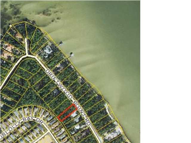 Lowest priced lot in the subdivision with water views. This is a Bayview Lot with a half acre of buildable land. Currently there are no homes across the street and there is an unobstructed view of the Bay. There are 2 lots side by side that total ONE FULL ACRE of buildable land. Lots are priced individually at $42,500 or $80,000 if bought together.