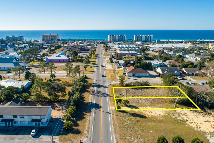PRICE IS FOR BOTH LOTS. THESE LOTS CAN BE DEVELOPED AS Residential or Commercial...better set up for Residential.CAN BUILD A SMALL BUSINESS WITH PARKING IN THE REAR OR DEVELOP AS RESIDENTIAL LOTS.  LOCATED IN THE FRONT BEACH OVERLAY DISTRICT. BUYER/S TO VERIFY ALL INFORMATION CONTAINED IN THE LISTING.