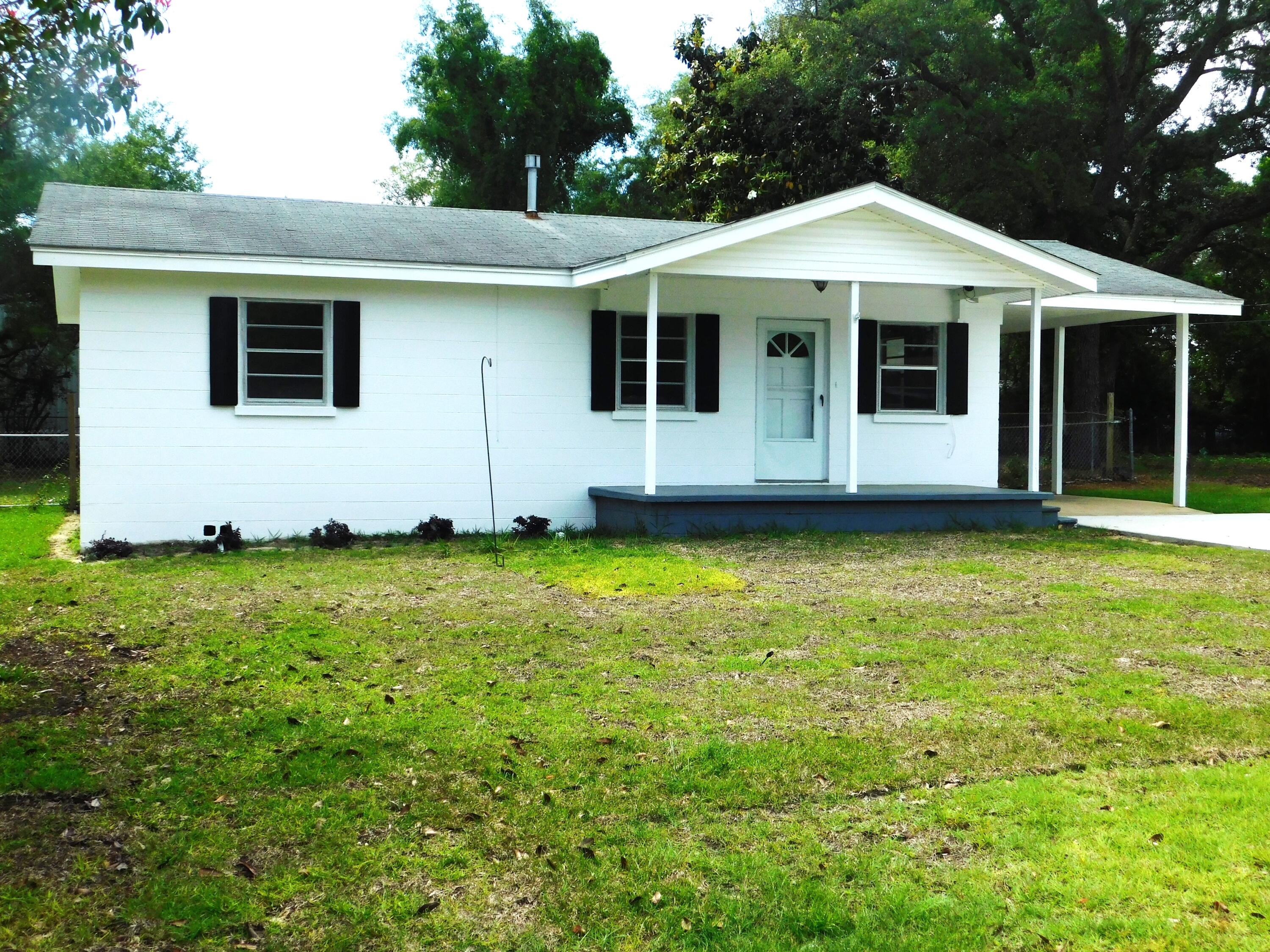 Well taken care of home convenient to  schools, shopping (Kohls, Lowes, Wal Mart, Sams, Publix) , restaurants and other amenities Racetrack Rd area has to offer.  Minutes to Eglin AFB. This is a perfecct starter home or investment property. Fresh interior and exterior paint, new LVP flooring thourghout, raised panel doors,  HWH and HVAC new in 2022 and  new expanded driveway. Gas stove, side by side refrigerator,  and dishwasher are included.   Large (19x15)  stick built yard building to handle  lawn equipment and storage; also a double gate for easy access to the back yard.  Irrigation system is only  in front yard. Copper wiring and some new electrical boxes and switches.   Seller has spent $20,000 on recent upgrades. Currently there is a Sentricon baiting system installed.  This would be an additional monthly charge for the buyers. 