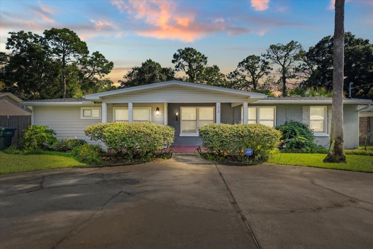 Welcome to your dream home in the charming Elliott Point neighborhood of Fort Walton Beach! This golf cart friendly neighborhood is just minutes away from downtown, where you can enjoy excellent dining, and entertainment. Step inside this beautifully renovated house with modern tile flooring throughout. The updated bathrooms, separate double walk in closets in primary suite and split bedroom floor plan adds to the charm. Relax on the covered back porch overlooking the sparkling pool, perfect for entertaining friends and family. Need extra storage space? No problem - there's a convenient 20' x 12' storage shed in the backyard. Don't miss out on this opportunity to live in one of Fort Walton Beach's most coveted neighborhoods. Roof-2023, 1-A/C-2023, Water Heater-2024, Wiring-2024.