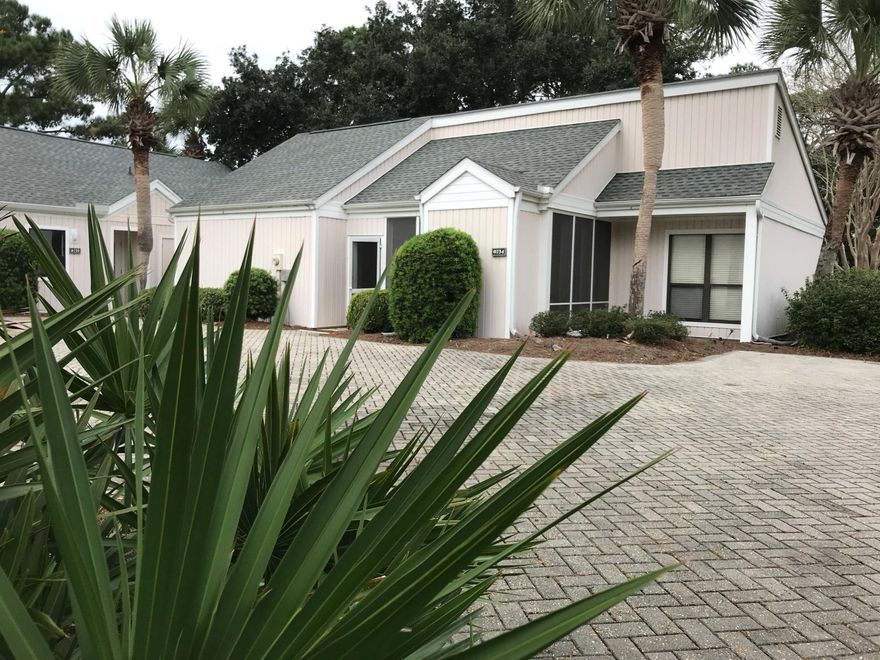 What a great opportunity to have your own beach cottage on Sandestin Beach and Golf resort!   Two bedrooms and two baths plus a screened porch and furnished too.  Cute neighborhood with lots of cottages around a lake and just a golf cart ride from the beach too.  Call for an appointment to see this cottage and  you will not be disappointed.