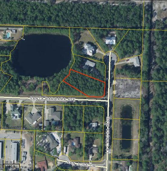 This is a HUGE (.82 acre) lake-front lot for under $100,000. It is right on the corner of La Canosa Blvd and Santa Barbara Ave. WATER/SEWER AVAILABLE. GAS IS ALSO AVAILABLE. Beautiful lot for the price. Make sure you see this one!!