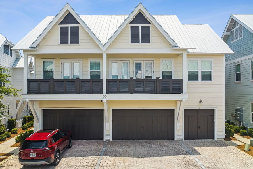 4.5% Seller financing being offered with terms. Seller is offering 5.99% investment rate financing for qualified buyers with no lender fees. Complete interior paint and shiplap just completed. This unit is fresh! Welcome to ''Cozy Condo''! This 3 bedroom 2 1/2 bath B unit in Prominence North is well maintained and has excellent rental history. Guests love this unit because of its proximity to The Big Chill and the community pool. This ideal investment property is being sold fully furnished!Upon entering Cozy Condo, you are greeted by the light and bright kitchen, which opens up into the dining room with seating for 6 and the cozy living room. On the second floor, the large master suite with a master bathroom will be a nice peaceful place to rest before hitting the beach again!