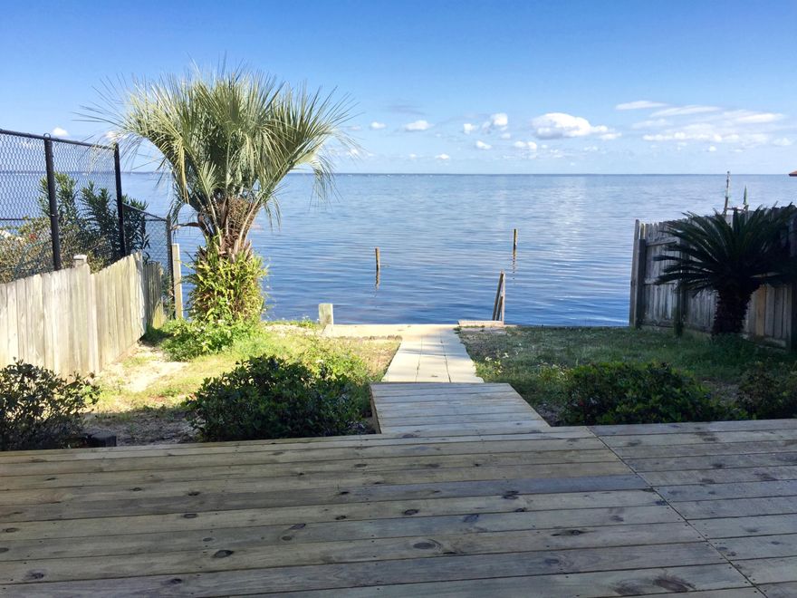 Motivated Sellers! Rare Find! Waterfront Townhouse! Needs A lot of Work and priced as such. No Appliances, Needs Carpet, Paint and wood rot repair. Leak in ceiling has been patched. No Association Fees. Great Location though. Boat, Paddle board and fish from your own backyard!! Just 2 mi West of Baytowne Marina and 2 Miles East of Lulu's waterfront restaurant. Just 2 miles to the beach! Must See!