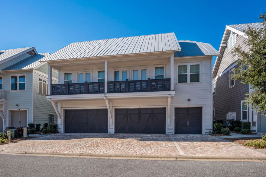 The beautiful 3 bedroom townhome was a strong income producer in 2021 making it a great investment conveniently located next to The Hub. The Cozumel Floor plan is uniquely designed with a two car garage attached. This townhome features a warm open floor plan with windows lining the entire living space, that opens to the large back porch. The kitchen features a large island, stainless steel appliances, Granite counter tops, and several upgrades throughout. Crown molding and vaulted try ceilings can be seen throughout the entire townhome. The master and guest bedrooms will be found on the second floor. The master bedroom includes 12ft tray ceilings. The master bathroom includes granite counter tops, dual vanity sinks, large walk-in closet, and a frameless glass. Prominence Tri-plex townhomes feature a 2'' firewall, 8ft doors throughout, and gilwin vinyl double panel hurricane impact windows.

Prominence on 30A is brimming not only with spectacular vacation rental properties, but a variety of on-site and close by amenities that make this community one of the most highly sought-after vacation destinations in 30A. This well-planned and long-awaited town features incredible amenities, open green spaces, easy access to over 17 miles of bike paths, and more.

There are several options to choose from when you are ready to head to the beach. While most visitors enjoy bike riding or riding a golf cart to the beach, there is a tram service that runs during peak season, free of charge, if you don't feel like carrying all of your beach gear.

The community's town center, called "The Hub," includes restaurants, shops, and an amphitheater. The amphitheater alone includes a covered event pavilion, a cinema screen for movies, and a stage for concerts and events. Watch a game on the big screen or enjoy a family-friendly "screen on the green."

The location of Prominence is perfectly placed right in the middle of popular spots like Seaside and Seagrove Beach to the west and Alys Beach and Rosemary Beach to the east. Seaside is a famously idyllic town featured in the Jim Carrey movie The Truman Show as a setting so beautiful, it seems fake. Seagrove Beach is known for its peaceful atmosphere, while Alys Beach and Rosemary Beach are home to a variety of boutiques and shopping destinations, as well as incredible beachfront towns in 30A.