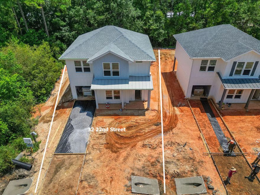 Your opportunity to own a newly constructed home in Santa Rosa Beach.   The home is on, on a paved road, and cut-de-sac. Features of the home  include two levels with garage,   living area, kitchen, and dining area are located on the first level.   The master bedroom and guest bedrooms are located on the 2nd level of the home.  No Association.  Buyer to verify all dimensions.