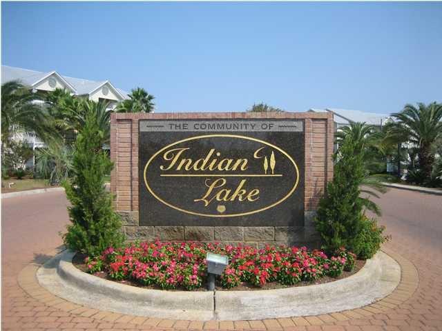 Great second floor 1 bed 1 bath Indian Lake unit. Good sized living room, dining room, and bedroom. Close to Destin's very popular dog park. Call today to schedule a showing!