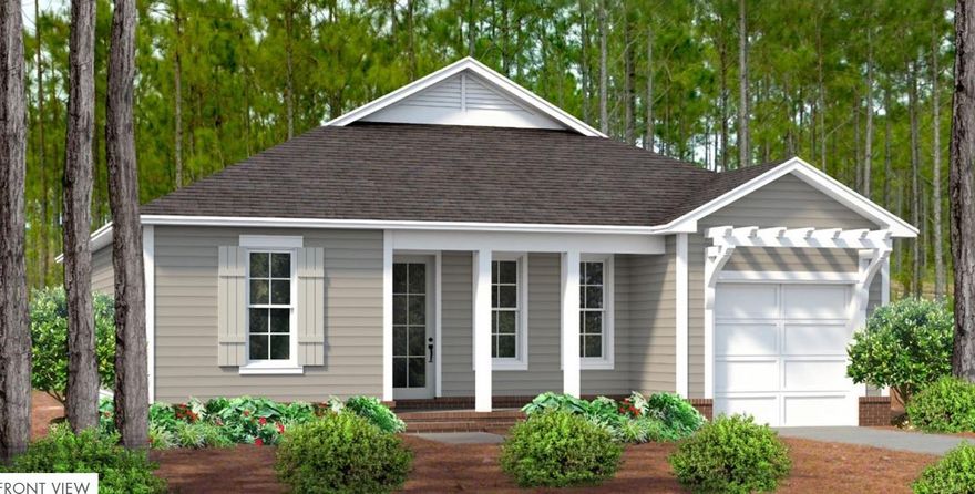 Introducing Stillwater, the newest neighborhood within the Watersound Origins community. This Adam Plan has 3 bedrooms and 2 baths with an attached garage with an added rear screened in porch! This open floor plan includes 9' ceilings throughout, quartz kitchen and bathroom countertops, stainless Bosch appliances, wood cabinetry with soft-close features and under cabinet lighting, crown molding, Luxury Vinyl Flooring throughout. Notable exterior features include heirloom brick & irrigation system and gas stub for grill. The Watersound Origins community is a wonderful neighborhood full of amenities including the Village Commons pool & fitness center, miles of nature trails, dock access to Lake Powell, unlimited golf and much more.