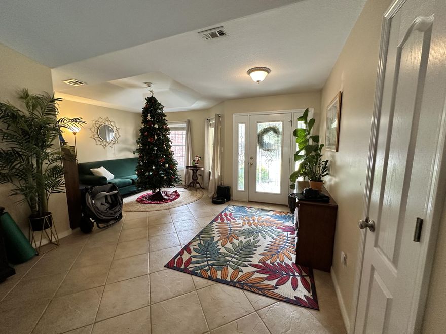 $5,000 credit to buyer's closing costs with an acceptable offer!!! Beautiful brick 4-bedroom, 3-bath home tucked away on a quiet cul-de-sac street in the highly desirable Robledal Estates. This home features an open split floor plan with soaring cathedral ceilings in the main living area, creating a bright and spacious feel. The kitchen is generously sized with recessed lighting and ample workspace, perfect for everyday living and entertaining. Step outside to your private backyard oasis with an enclosed saltwater gunite pool, hot tub, and paver patio--ideal for relaxing or hosting guests year-round. Additional highlights include a new roof installed in 2021 and a well-designed layout that offers both comfort and privacy. With excellent curb appeal and a prime location, this home combines comfort, style, and outdoor living in one of the area's most sought-after neighborhoods.

NO HOA!! Offers voluntary access to Crab, Inc. (One time membership fee of $417) Copy/paste link below for details.

https://robledaloakhaven.org/crab-inc/  

A must see to experience the tranquility of this home and location!!