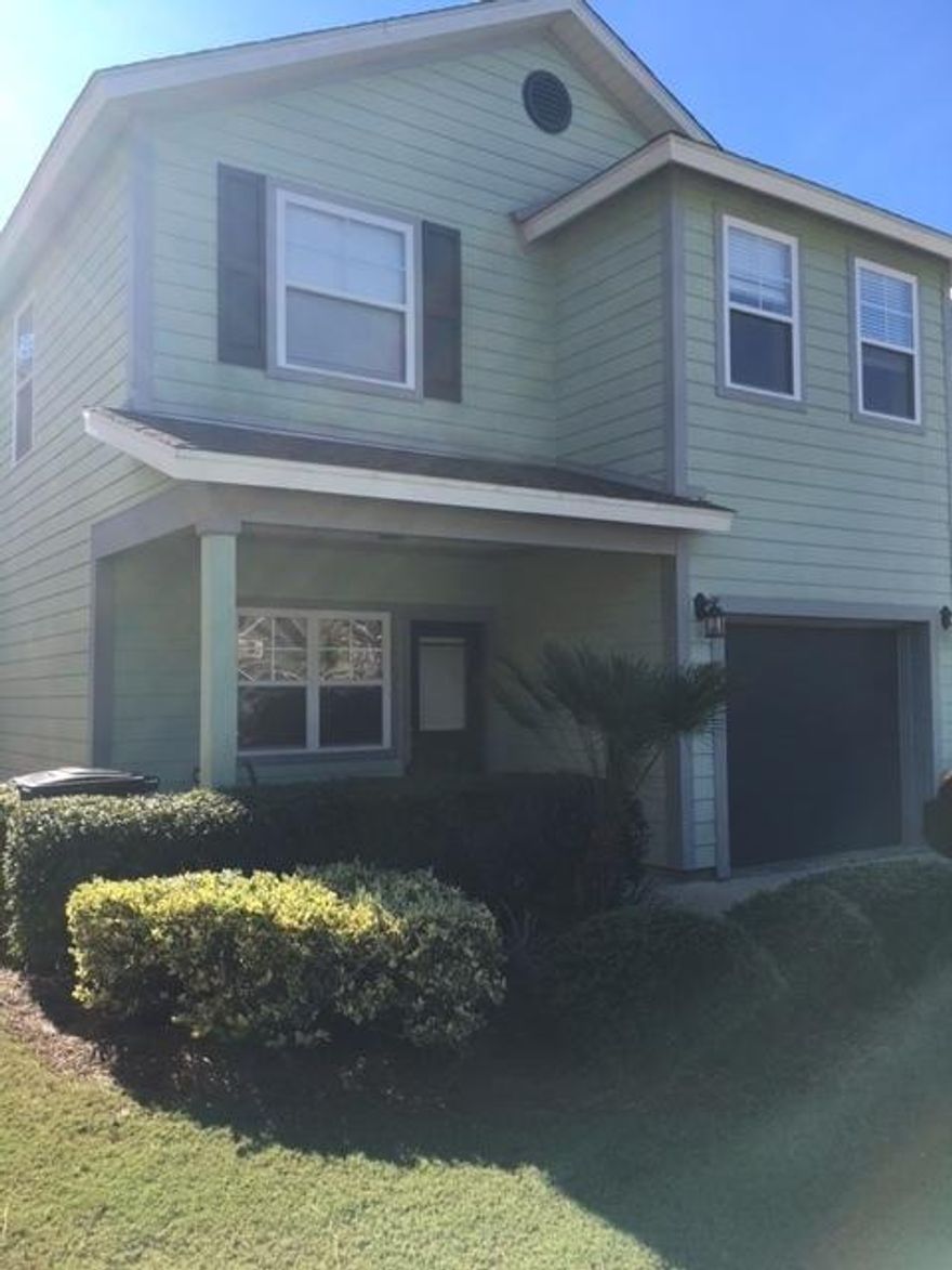 Single family home located in the popular Plantation at Santa Rosa Beach subdivision. This home is 1,812 sq ft with 3 bdrms, 2.5 baths. One of the most private lots in the subdivision, at the end of the cul-de-sac, two doors down from the community pool and mailboxes. Fenced backyard backs up to a common area/state forest for complete privacy. Other features include a covered, tiled floor screened porch w/ ceiling fan, large eat-in kitchen with pantry, large upstairs laundry room, vaulted ceilings in master bedroom and master bath, separate water closet, walk in master closet, ceramic tile throughout entire first floor, brand new carpet on second floor and staircase, security system, sprinkler system, storage shelves in garage, custom blinds and window treatments.