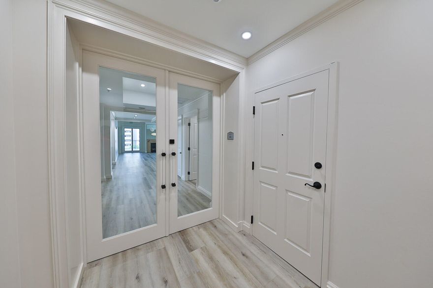 Completely remodeled in 2021, with Bay, Gulf and Sunset views, makes this Barclay unit a can't miss. High end LVP flooring throughout, welcomes you into framed glass doors with acrylic handles. Open concept living and dining areas showcase the custom designed flat paneled cabinetry, brand new Wolf/Sub-Zero appliances, and Cambria Quartz counter tops in the kitchen. Freshly painted with all new vanities, cabinets, counter tops, mirrors and toilets in all baths. Master bath has a hidden closet, double vanities and Triple custom mirrors. LED lighting throughout with hand selected light fixtures show owner pride in selections. Summer kitchen is updated as well. New cabinets and counter tops in the laundry room make this the premier rental property in all of Destin.