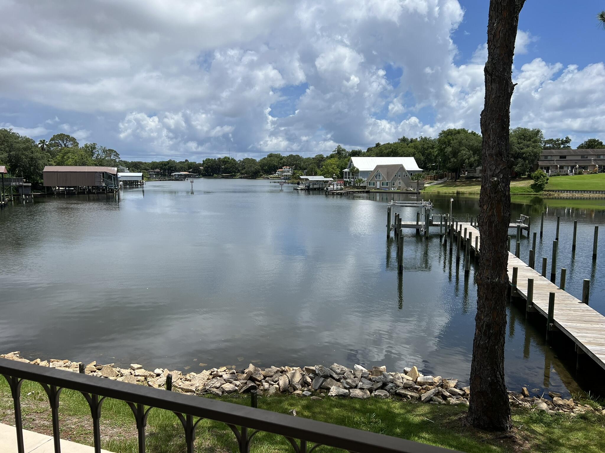 Completely renovated Waterfront condo for this price?! Yes, it's true. Brand new kitchen; cabinetry (to the ceiling!), stainless steel appliances, including refrigerator, new bathroom with frameless glass shower, LVP flooring, all fixtures, new HVAC, electrical, plumbing, and water heater. Your own private balcony overlooking the beautiful waterfront of Cinco Bayou. Launch your kayak or paddleboards, fish from the dock or enjoy the sparkling pool! This lifestyle for such a low price?! Ready for you to move in, or your tenant (no short term rentals). You're going to want to see this one!