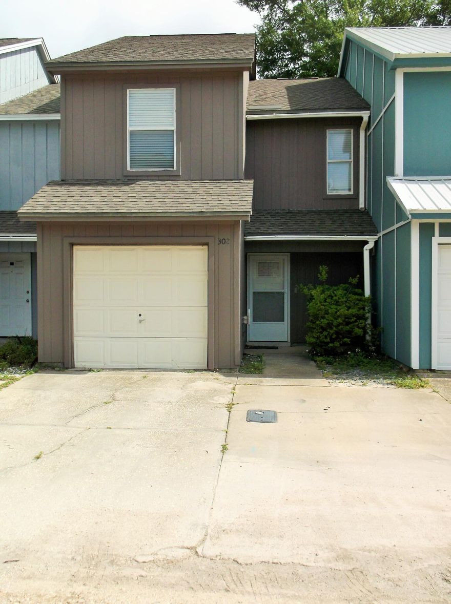 CENTRALLY LOCATED 2 BEDROOMS, 2.5 BATH TOWNHOME WITH A 1 CAR GARAGE.  EACH BEDROOM HAS ITS OWN FULL BATHROOM WHICH MAKES A GREAT RENTAL UNIT.  TILE FLOORS DOWNSTAIRS AND BATHROOMS. LAUNDRY ROOM IS LOCATED ON THE 2ND FLOOR. GRANITE COUNTERTOPS IN KITCHEN WITH UPDATED CABINETS. SELLER OFFERING $5K CONCESSION TO BUYER TO USE FOR CLOSING COSTS OR ANYTHING ELSE WITH ACCEPTABLE OFFER.  NEW ROOF 11/23 AND THE EXTERIOR SIDING WAS REPLACED ALSO WITH LP SMARTBOARD SIDING WHICH IS SIMILAR TO HARDYBOARD IN NOV 2023.
