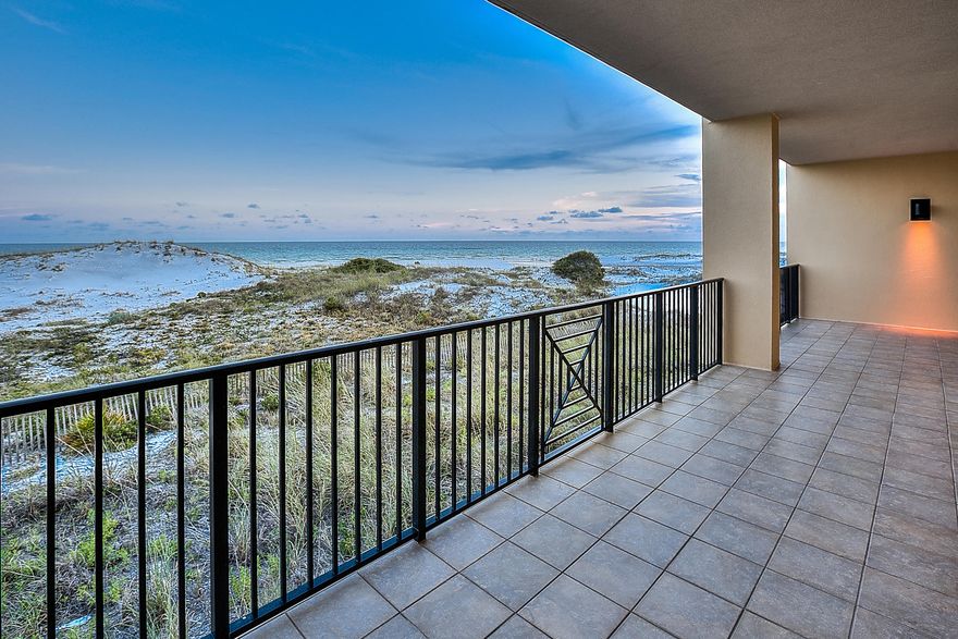 This 4 bedroom 4 bathroom gulf front condominium home is gulf front luxury at it's finest! There are 2 Master Bedrooms that front the Gulf of Mexico. Enjoy magnificent views from the private 50' Gulf Front Balcony. The home features a home theater room, separate dining room, gourmet chef's kitchen with professional Viking appliances, 10'ceilings, a wet bar & endless luxurious comforts. Sanctuary by the Sea also has 650 feet of exclusive beach frontage, 3 large pools, a fitness center, virtual golf, covered parking, and 24 hour security. Sanctuary is the only appropriate adjective one can use to describe this luxurious and stunning condominium residence and development. Call today to to make your appointment to see this gorgeous home.