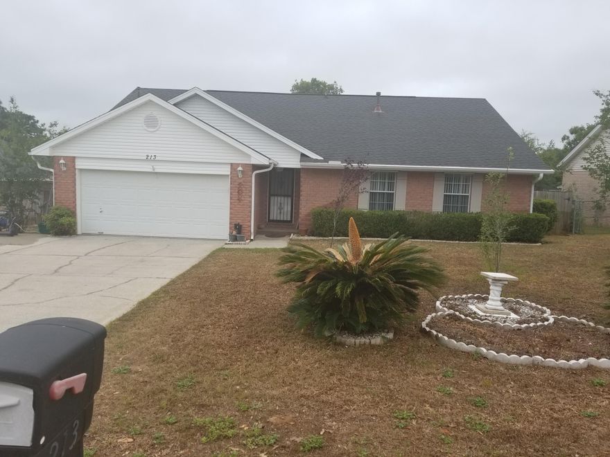 Call it home today in sought after Steeplechase just north of I10. Gently cared for home with an eat-in kitchen for entertaining all the wonderful neighbors around, or for your own Saturday morning seclusion. Take your coffee to the bricked patio and enjoy all that the backyard offers. Freshly painted and don't forget---it's a 4 bedroom! Yard is totally fenced and has a sprinkler system, too!