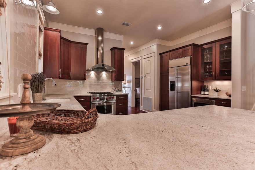 A new & soothing gray and white color scheme compliment this 6 bedroom home in Rosemary Beach on the park side of 30A. Enjoy peaceful mornings savoring coffee on your front porch overlooking Kingston Park. 4 bedrooms have private baths and the 3rd floor bedrooms share a bath. A first floor king bedroom ensures that this beautiful home will be multi-generational. Perfect for multiple cooks, the large, open kitchen is sure to delight. The newly installed Wolf range will satisfy your inner chef. Throw open the doors to porch and extend your living area to the park.The second floor includes a large master bedroom with sitting area along with a walk in closet and private porch overlooking the Park. 2 additional bedrooms with ample closets,
