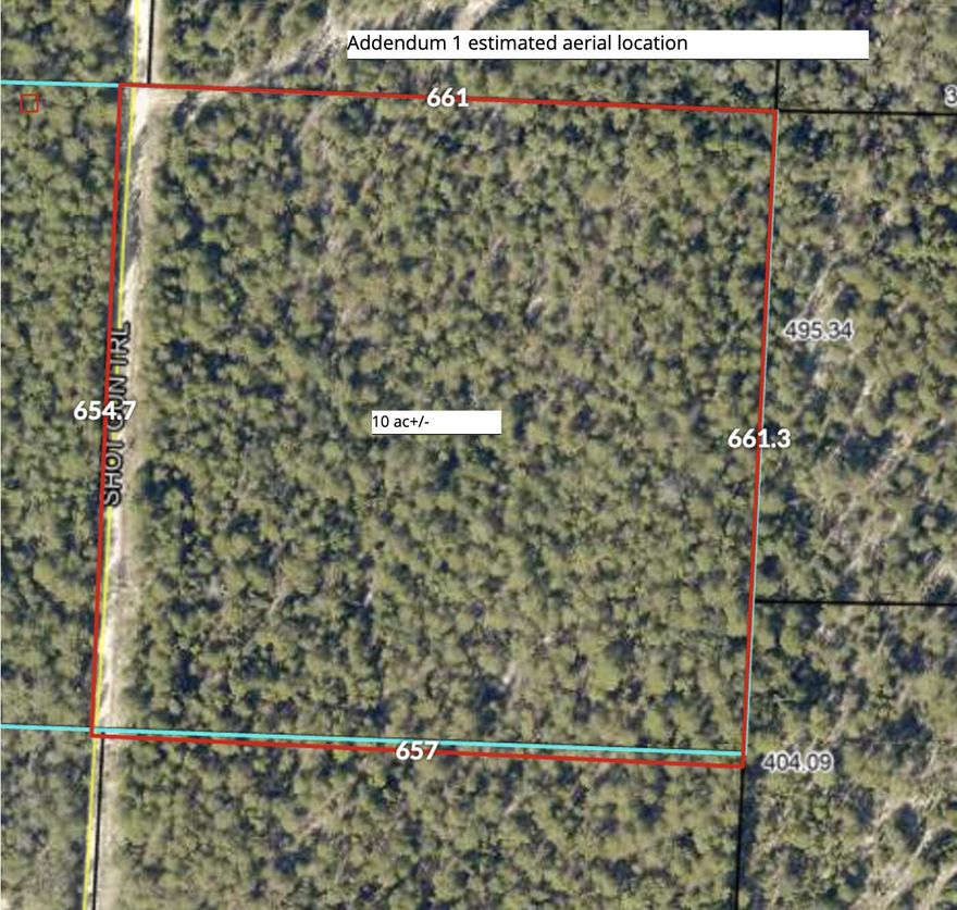 +/-10 acres located off Shot Gun Trail in the E Shoal River area of Crestview. This wooded tract offers a natural setting with potential for various uses, including recreational activities, future development, or a private getaway. Accessed by a dirt road, the property provides seclusion while remaining within reach of surrounding areas. A versatile piece of land with plenty of possibilities.