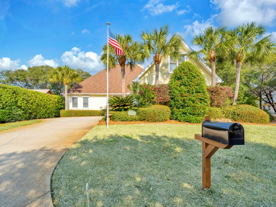 Just steps to the beach south of 30A in the gated community of Pelican Circle, this meticulously maintained home offers a spacious primary residence with a separate one-bedroom apartment, ideal for full-time living or a flexible rental opportunity. Thoughtfully designed and built by its original owner, this 3,285-square-foot property provides both comfort and functionality just moments from the gulf. The main house features three bedrooms, abundant storage and a private pool, perfect for outdoor relaxation. A home office off the kitchen provides a quiet space for work, while a wet bath near the pool adds extra convenience. The apartment above the garage has its own entrance, offering natural light and privacy, making it a great option for guests or rental income. Set on a .22-acre lot, t property includes a two-car garage, a storage shed for pool and lawn equipment, and storm shutters that are serviced annually. A new roof installed in 2024 ensures long-term durability. With its prime location, residents enjoy easy access to Camp Creek Lake for kayaking, the pristine beaches of 30A for swimming and sunset strolls, and nearby bike paths leading to Rosemary Beach and The Big Chill. Whether for a growing family, an investor or those seeking a coastal escape, this home offers versatility, privacy and an exceptional lifestyle in one of 30A's most sought-after communities.