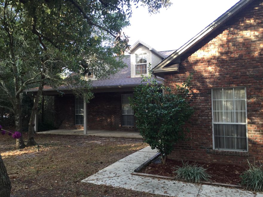 Call your agent today, you don't want to miss this one now. With the recent large price improvements you'll want to check out this beautiful brick 5 bedroom 3 bath home in Robledal Estates quickly. With over 2600 square feet this home sits on a corner lot filled with beautiful mature oak trees creating a very private feel to the property. Sit on the covered back patio and enjoy the sights and sounds of the great outdoors far removed from the hustle and bustle of a busy street in a busy neighborhood. This home has an open living room with 20+ ft vaulted ceilings and adjoining dining room or bar area is perfect for entertaining. The large eat-in kitchen has granite counters and custom cabinets with plenty of storage and features a high-end stainless double oven and dishwasher. Upstairs