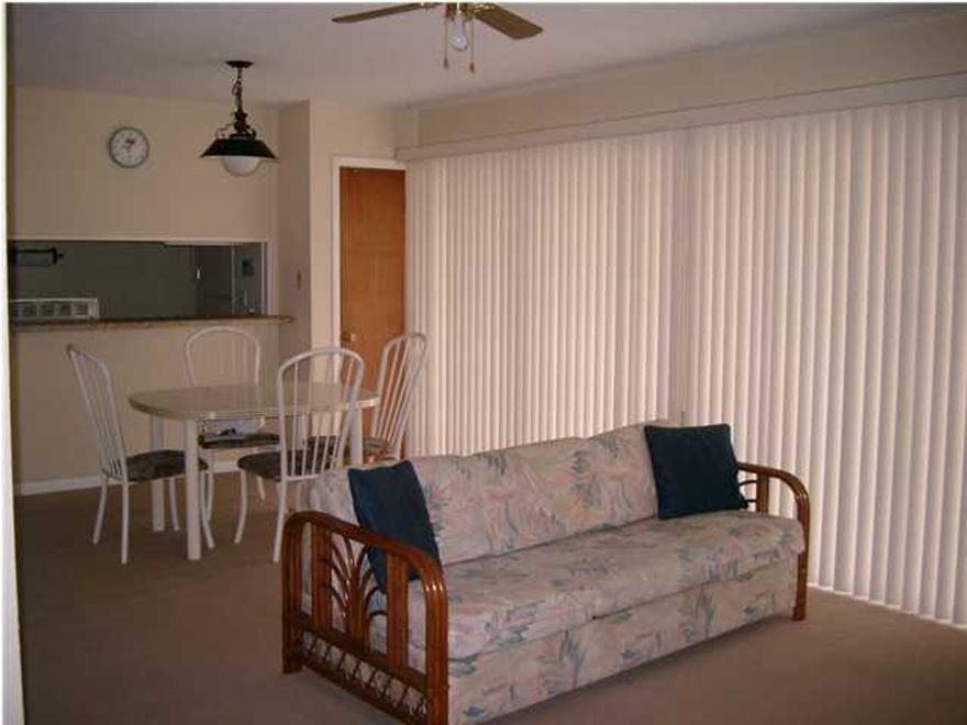 Month to month lease ending February 28, 2018 (2 month lease). Perfect if your new to the area and need time to look around. Nice condo in the heart of Fort Walton Beach. This furnished 2 bedroom/2 bath unit has carpet in the living room and bedrooms, great view overlooking the pool, washer and dryer hook-up and much more. Association includes Water, trash and amenities. Tenants are responsible for electric and cable.