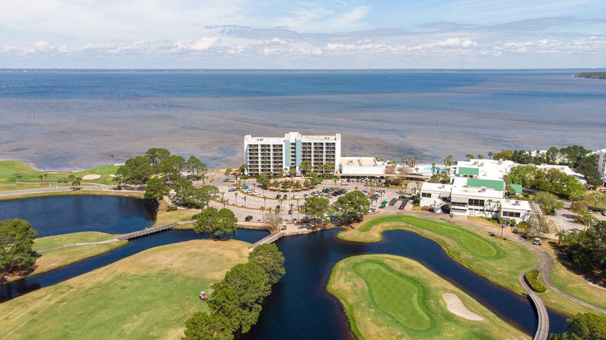 Enjoy resort views from this 7th floor ''A'' rated unit. Nicely updated throughout including a Walk In Shower! Strong rental history. Access to beautiful Bayfront Pool too! Conveniently located near the Linkside Conference Center, Sunset Bay Caf, Sandestin Fitness Center, Salon & Day Spa and Links Golf Course. Onsite tram to Beach and the Village of Baytowne Wharf. All utilities paid through the monthly Association fee. The Sandestin Golf and Beach Resort is a 2000+ acre resort with amenities that include a beautiful private beach, four championship golf courses, full service marina, tennis facility, nature trails, bike and walking paths, restaurants, daily live entertainment, shops and much more. 2019 Gross Rental Income $24,347.