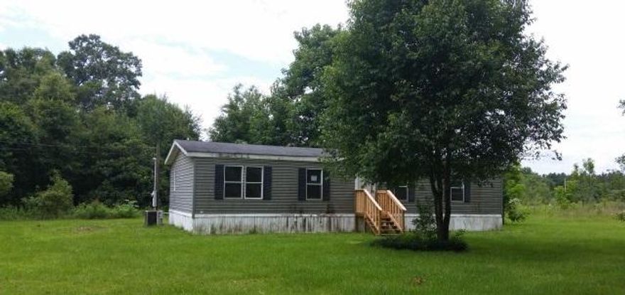 Hard to find on 2 acres under 50,000 for this 3 bedrooms, 2 full bathrooms and approximately 1248 sqft. The home has French doors off the eat in dine kitchen combo lots of cabinet space. Stone fireplace in the main room. Stove and Dishwasher included stay with the home.Enjoy the quiet country living half way between growing Baker and growing Atmore towns. Call to take a look at 6469 Partin Lane today.