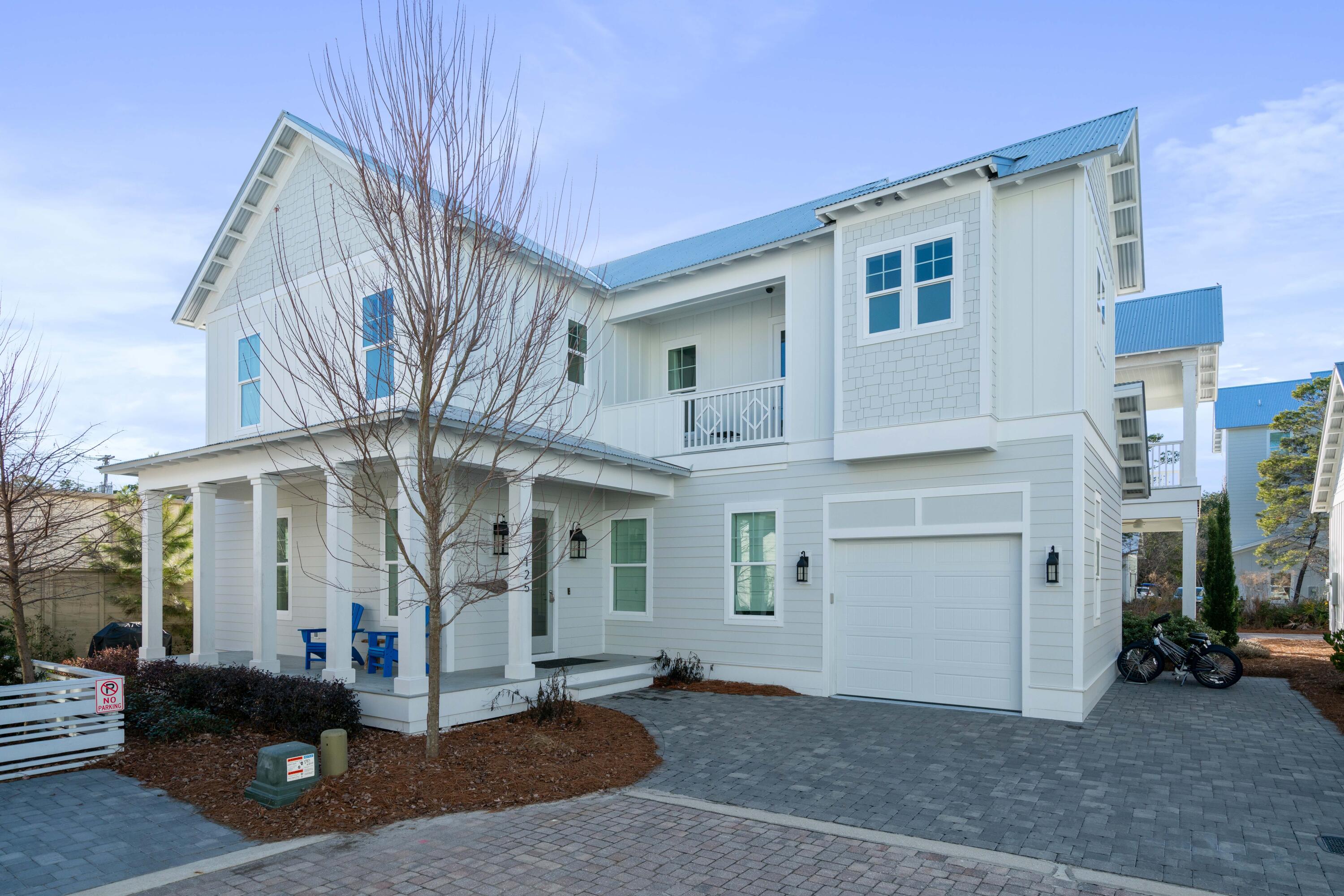 Welcome to your dream beach cottage at 125 Grayton Boulevard in beautiful Grayton Beach. This charming home offers a perfect blend of coastal elegance and modern comfort, nestled within a serene community.As you approach, you'll be greeted by a charming porch, ideal for sipping morning coffee or enjoying evening breezes. Step inside to discover a spacious interior featuring sleek grey quartz countertops that add a touch of sophistication to the kitchen and bathrooms. With four bedrooms each having a full bathroom, there's plenty of space for family and guests to unwind after a day at the beach.  The private outdoor space invites you to relax and soak up the Florida sunshine, while the community pool offers a refreshing escape on warm days.

This home is more than just a place to live; it's a lifestyle. Whether you're hosting gatherings or seeking a peaceful retreat, this beach cottage provides the perfect backdrop for your coastal adventures. Don't miss the opportunity to make this delightful property your own.

