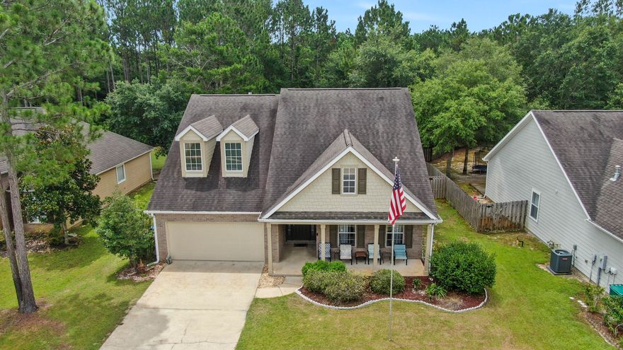 Enjoy the relaxing beauty of nature from the roomy and private deck. Beautifully maintained PRESERVE home nestled in the heart of Hammock Bay now available.Spacious open living room with stunning gas fireplace focal point.Easy to care floors in living areas.Fresh paint inside and out. Kitchen has tons of counter and cabinet space perfect for your culinary creations.Sunny dining area with calming preserve views.Spacious sunroom perfect as second living area or office.Split floor plan offers privacy to Primary bedroom.Oversized Primary bedroom owners retreat and large closet. Primary bath offers double vanity,separate tub and shower.Large secondary bedrooms with new carpet share bathroom between. Screened porch to enjoy nature. 
Hammock Bay Is a planned community with world class amenities