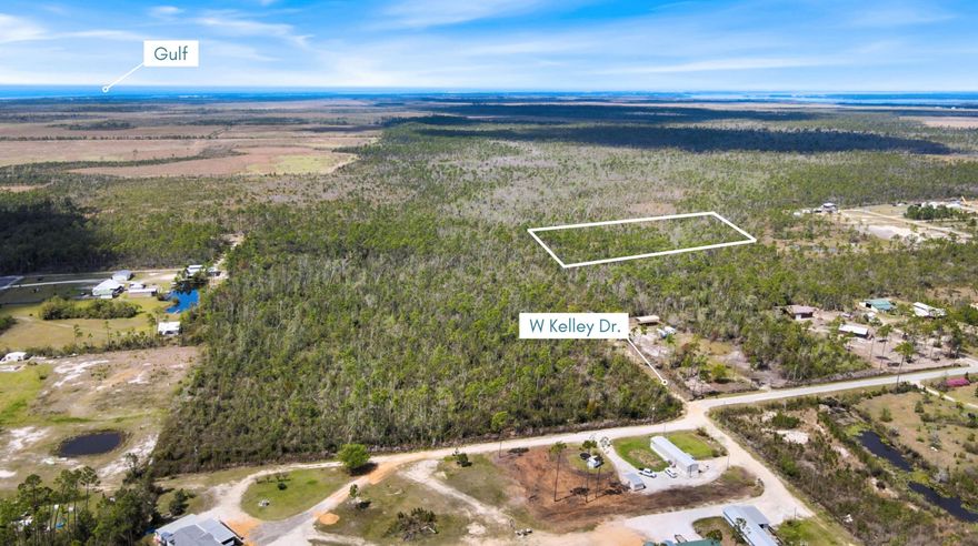 Discover the perfect opportunity to own 5 acres of raw land in the growing coastal community of Port St. Joe. Located on W Kelly Drive, this expansive property offers privacy, flexibility, and endless potential--ideal for building your dream home, creating a private retreat, or investing along the Gulf Coast.Enjoy a prime location less than 10 minutes from the white sand beaches of Mexico Beach, with convenient access to local restaurants, schools, and area attractions. A rare chance to own acreage this close to the coast--don't miss it!