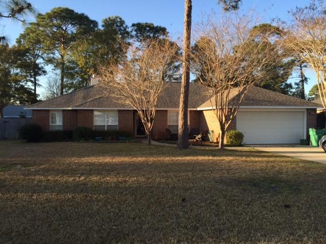 This 2085 Square feet, 3 bedroom/2 bath home boasts a bonus room that can serve as a fourth bedroom, gym, crafts room, children's playroom or anything else you can imagine. Home is located in Bluewater Bay in the desired neighborhood of Raintree Estates! Huge backyard with a playset to fulfill every child's imagination Slide and swings and even monkey bars to go with two forts and various activity walls. The breeze coming from the bay is nonstop and makes for great afternoons enjoying a cool drink under the beautiful pergola. Or, enjoy a warm fire on those cool winter evenings in the fire pit out front. The star of this home is the kitchen! Gorgeous quartz countertops and beautiful tile backsplash with large island make this perfect for entertaining. Off the kitchen is a for