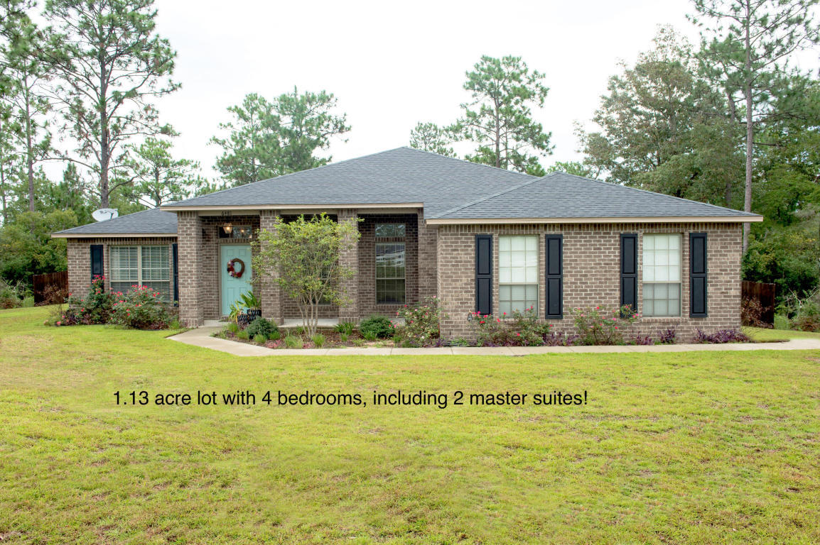 IMMACULATE newer home is ready for tenants! This property is truly a gem, located on 1.13 acres, this quality built home was constructed in 2012 and offers all the wonderful features of a brand new home. Current owners custom designed this 2680sqft home carefully, with 2(TWO!!) master suites, both complete with luxurious bathrooms and walk-in closets. The 2nd master suite is conveniently located off the garage area (on the opposite side of home from 1st master), making it the perfect location for in-laws/visiting relatives. The home offers 2 additional ample sized bedrooms with huge closets. Need more space? Not a problem! This home boasts a formal dining room AND an additional office space, both located off the foyer.