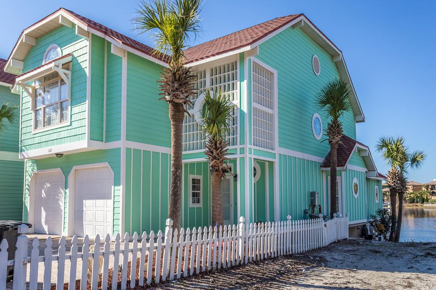 Lakefront Florida Cottage with beautiful backyard decking and built-in Spa overlooking the Lake. Home has been meticulously cared for and sits across the street from the Gulf walkout and the beach. Complex has 410' of Gulffront Beach area that is private for Owners. This is a secure gated complex. Home has granite counters and stainless GE Appliances. Home has not been on the Rental program but projections for similar sized homes in this subdivision show $100,000+ annually. There are 2 Master Suites with one overlooking the lake with a balcony and large accentuating windows. Home has a 2 car garage and ample street parking space. This is the LOWEST priced home in the entire subdivision and will NOT last long. Home has immediate availability.
Owner financing will be considered.