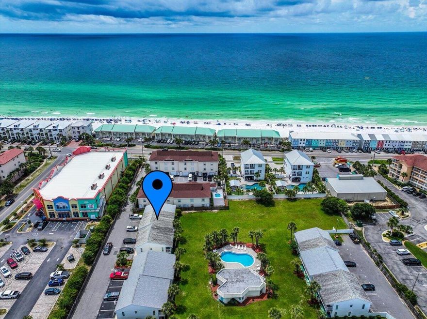 Great Location!  Just off of Scenic Gulf Drive in Miramar Beach!  Priced to sell.  If you have been looking for a turnkey vacation rental property at a great price, this is the one!  Great option for full time living as well.   Nicely furnished and the HOA fees are LOW! Located just 2/10th's of a mile to Pompano Joe's and the public beach access!  Two dedicated parking spaces out front.  Washer and Dryer in Unit for added convenience.  The Summerhouse Community has a nice pool and green space.
