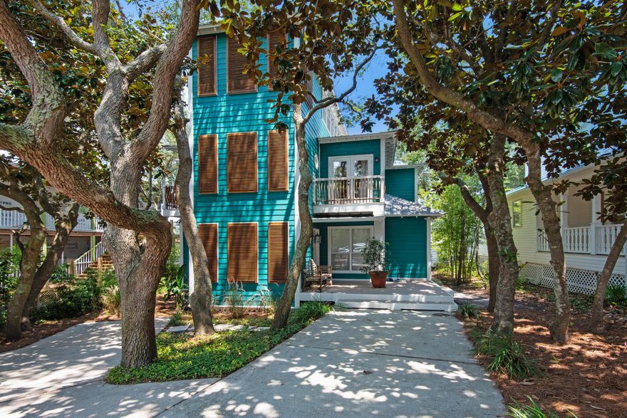 Tucked away on a quiet cul-de-sac one block from the beach, beneath a canopy of mature oaks & magnolias, this desirable beach house is in pristine condition. Built in 1994, it has only had two owners, fastidiously maintained and never rented. DEEDED BEACH ACCESS shared by a small number of houses, gives owners access to a stunning beach with front row water views and chair/umbrella rentals. Spread over three floors, this home has a first-floor primary suite, two large additional bedrooms with ensuite bath, a guest bath off living space, open concept living dining with gas fireplace, and a well-appointed kitchen.  There is room for a pool, renderings pictured for ideas. Excellent DSCR financing rates offered by Seller.
