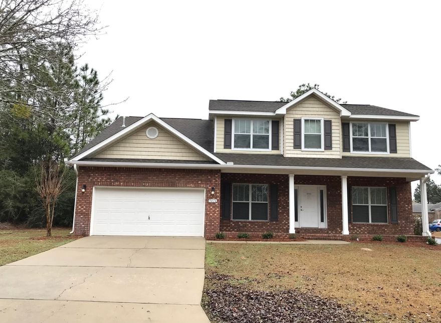 * Vacant & Ready * Prior Builder Model Home * Corner Lot * 1st Floor: Family, Dining & Great Rm, Study, Breakfast, Kitchen, 1/2 Bath & Drop Zone * Adura Luxury Plank Flooring all of 1st Floor * Kitchen: Island; Recessed Lighting; Granite Countertops; Upgraded Cabinetry; Pantry; Stainless Steel Appliances incl Gas Range & Refrigerator w/ Icemaker * Spacious Master Bedroom * Master Bath: Tiled Walk in Shower, Garden Tub, Dual Walk In Closet & Linen Closet *  Tile Floor: Mstr Bath, Bath #2 & Laundry Rm * Upgraded Light Fixtures * Blinds Throughout * Ceiling Fans in Great Rm, Study & All Bedrooms * Covered Entry & Rear Porch * Gutters * Sprinkler System on Public Water * Finished Garage with Shelving * $2,000.  Decorating (Paint) Allowance credited at closing.* HOA Common Area Across the Street